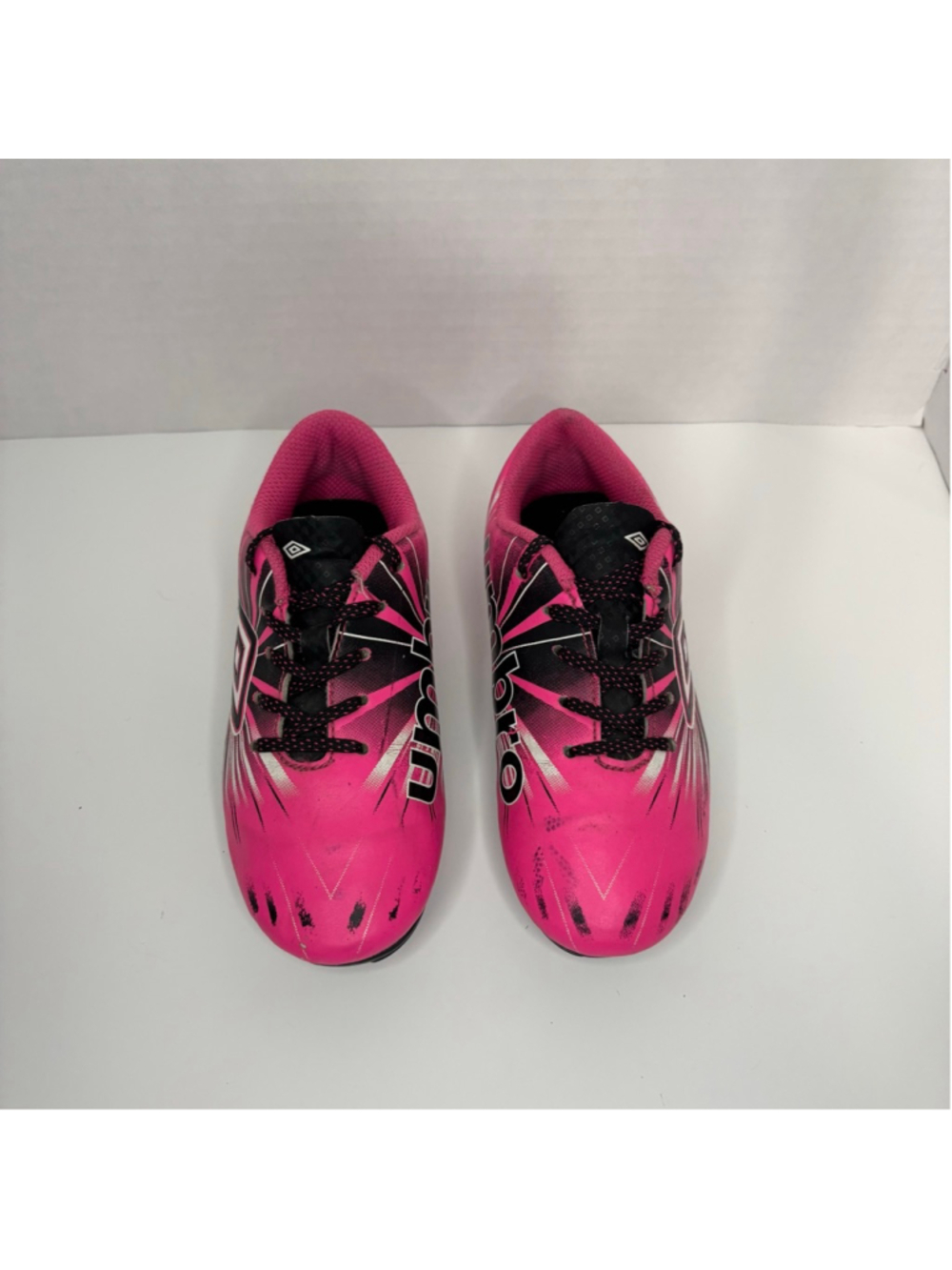 Girls Umbro Soccer Cleats Size 12 (Toddler Girl) Pink Black